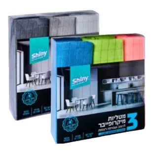סחבה מיקרופייבר - שלישייה