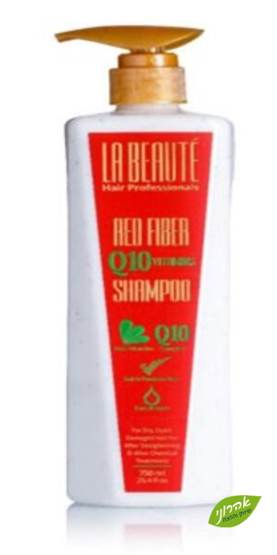 LA BEAUTE שמפו רד פייבר לשיער יבש, צבוע ופגום 750 מ